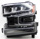 Oem Left Side Led Headlamp For Chevy Silverado 1500 Tab Missing Less Lower Brack Used. Price: $419.99.