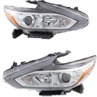 For Nissan Altima Headlight 2016-2018 Pair Passenger Driver Chrome Bezel Capa New. Price: $396.27.