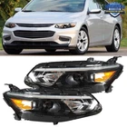 Headlights Headlamps Halogen For Chevrolet Malibu 2016-2018 Left+right Projector New. Price: $94.42.