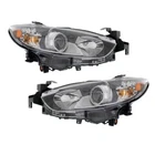 For Mazda 6 2014-2017 Headlights Driver And Passenger Side Pair Clear Lens New. Price: $425.94.