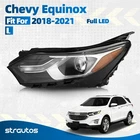 For 2018 2019 2020 Chevy Equinox Led Headlight W/ Drl & Module Left Driver New. Price: $169.90.