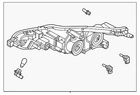 Genuine Nissan Composite Assembly 26060-5EE3A New. Price: $379.75.