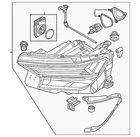 Genuine Audi Composite Assembly 89A-941-784-B New. Price: $2033.22.