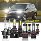 For Acura Mdx 2007-2013 8PCS Front Led Hid Headlights Hi/lo+drl Fog Bulbs New. Price: $37.99.