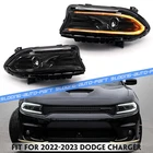 Pair & For 2022-2025 Dodge Charger Halogen Switchback Led Drl Headlights New. Price: $275.99.