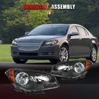 Black Headlights Fits 2008-2012 Chevy Malibu Headlamps Assembly Left+right Sides New. Price: $73.03.