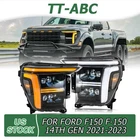 Tt-abc Led Headlights Ford F150 F-150 2021-2023 High/low Beam Drl Front Lamp New. Price: $625.00.