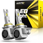 Auxito Led Headlight Bulbs 30000LUMENS Kit 9005 HB3 High Beam Super Bright White New. Price: $42.74.