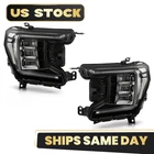 For 2021-2024 Gmc Yukon Xl Sle Slt Full Led Headlight Chrome Left+right Pair New. Price: $289.99.