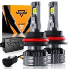 Auxbeam 9007 HB5 Led Headlight Bulbs Kit High Low 6500K White Super Bright New. Price: $63.99.