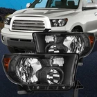 Pair Headlights Assembly Black Fits 2007-2013 Toyota Tundra Lh+rh Side New. Price: $83.99.