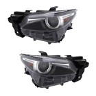 For Mazda CX-9 2016-2023 Headlight Driver And Passenger Side Pair Clear Lens New. Price: $2006.57.