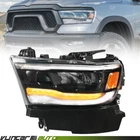 For Dodge Ram 1500 2019-2024 Black Reflector Full Led Headlight Lamp Driver Left New. Price: $152.99.