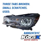 2019-2022 Subaru Ascent Left Headlight Assembly Used Oem 84002XC01C. Price: $316.47.
