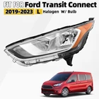 Halogen Headlight Headlamp 2019-2023 Ford Transit Connect W/ Bulbs Driver Lh New. Price: $102.00.