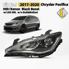 For 2017-2020 Chrysler Pacifica Hid Headlight W/ Led Drl Black Bezel Left Driver New. Price: $123.99.