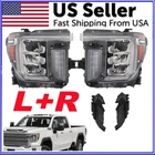 For 2020-2023 Gmc Sierra 2500 3500 Hd Full Led Headlights Headlamps Left+right New. Price: $589.99.