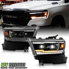2019-2022 Ram 1500 Black Full Led Sequential Turn Dual Projector Headlights New. Price: $434.99.