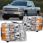 For 2007-2014 Chevy Silverado 1500 2500HD 3500HD Headlights Assembly New. Price: $67.99.