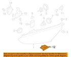 Ford Oem 15-18 Focus Front Lamps Headlamp Components-ballast F1EZ13C170A New. Price: $135.15.