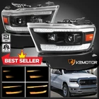 Fits 2019-2024 Dodge Ram 1500 Switchback Led Sequential Projector Headlights New. Price: $388.38.