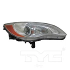 Headlight Assembly-regular Tyc 20-9197-00 Fits 11-14 Chrysler 200 New. Price: $433.99.