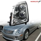 For Cadillac Sts 2005-2011 Headlight Assemlby Halogen Black Housing Driver Side New. Price: $192.90.
