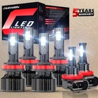 H9 H11 Combo Led Headlight High&low+fog Bulbs Kits Super Bright White New. Price: $29.99.