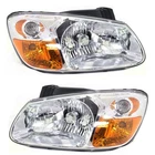 Headlights Set Halogen Fits 2007-2009 Kia Spectra New. Price: $278.42.