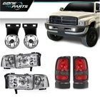 Headlights/tail Lights/fog For 1994-2002 Dodge Ram 1500 2500 3500 New. Price: $76.05.