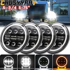 4X 5-3/4" 5.75 Inch Led Projector Headlight Headlamp Kit For Volvo Vhd 2001-2019 New. Price: $135.99.