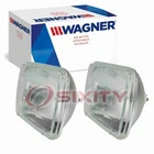 2 Pc Wagner High & Low Beam Headlight Bulbs For 1981-1986 Renault Fuego Xe New. Price: $33.66.