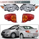 For 2009-2010 Toyota Corolla Halogen Headlights&red Outer Tail Left+right New. Price: $86.35.
