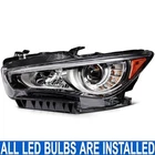 Driver Lh Full Led Drl Projector Headlight W/ Bulbs For Infiniti Q50 2014-2024 New. Price: $175.99.