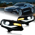 Vlandd Full Led Projector Headlight For 2016-2024 Chevy Camaro Left+right Pair New. Price: $504.99.