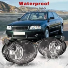 Left+right Fog Lights For 2002 2003 2004 Audi A6 Driving Bumper Lamps Clear Lens New. Price: $35.99.