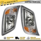 Dorman Pair Headlight Assembly Driver & Passenger Set Fits Hino Heavy Duty Truck New. Price: $708.98.