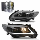 Customized Led Headlights W/drl+vland H7 Bulb For 2011-2013 Corolla Assembly New. Price: $324.99.