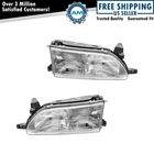 Trq Headlight Assembly Set Fits 1993-1997 Toyota Corolla TO2502107 TO2503107 New. Price: $86.45.