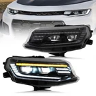 Vland Led Headlights For 2016-2018 Chevrolet Camaro W/sequential Turn Signal Set New. Price: $270.74.