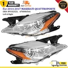 For Maserati Quattroporte Left &right Side Headlight Assembly 2014-2017 89102323 New. Price: $1209.00.