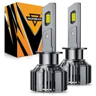 Auxbeam H1 Led Headlight Bulb Kit High Low 25000LM Super Bright 6500K White New. Price: $38.99.