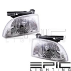 Headlights Headlamps For 2000-2002 Chevy Cavalier Pair Left Right Set New. Price: $76.74.