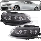 Pair Lh Rh Halogen Headlights Fits Chevrolet 16-18 Camaro New. Price: $464.39.