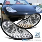Fits Porsche 986 Boxster 996 911 Clear Led+signal Projector Headlights Fog Lamps New. Price: $884.95.