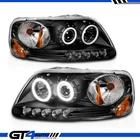 1997-2003 Ford F150 97-02 Expedition Led Halo Blk Projector Headlights Headlamps New. Price: $141.99.
