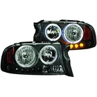 Anzo Usa 111194 Black Halo Projector Headlight With Amber Reflector For Dodge... New. Price: $240.00.