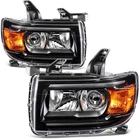 Black Pair/set Led Drl Headlights Assembly W/ Bulbs For Gmc Canyon 2015-2022 New. Price: $388.99.