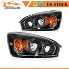 For 2004-2008 Chevy Malibu Headlights Assembly Black Housing Left And Right Side New. Price: $74.99.