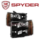 Spyder Auto Headlight Set For 2007-2013 Gmc Sierra 3500 Hd Electrical Da New. Price: $125.09.